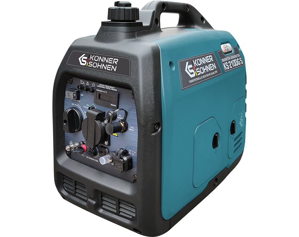 Groupe électrogène à essence-gaz de type inverter KS 2100iG S