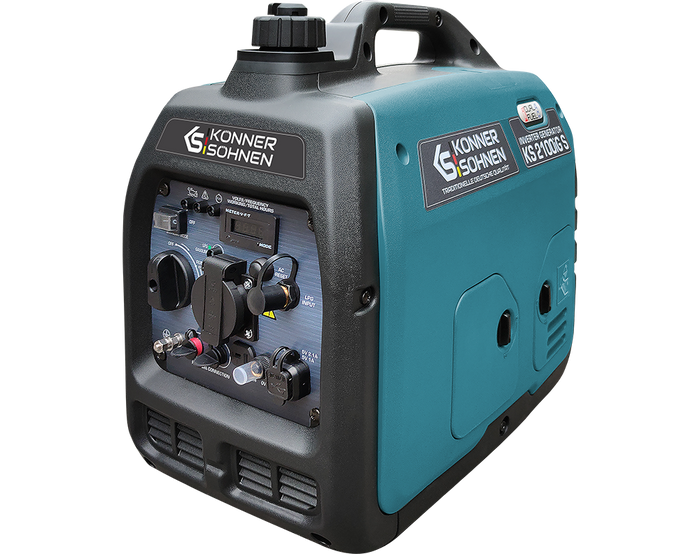 Groupe électrogène à essence-gaz de type inverter KS 2100iG S