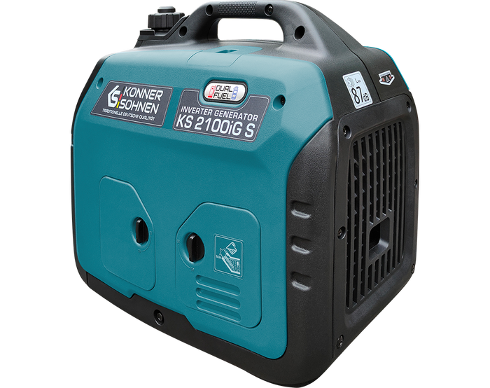 Groupe électrogène à essence-gaz de type inverter KS 2100iG S