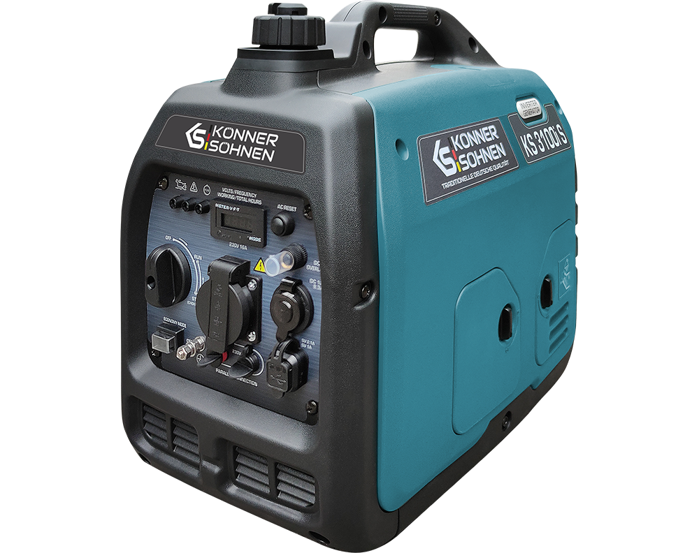 Groupe électrogène-onduleur dans la boîte anti-bruit KS 3100i S
