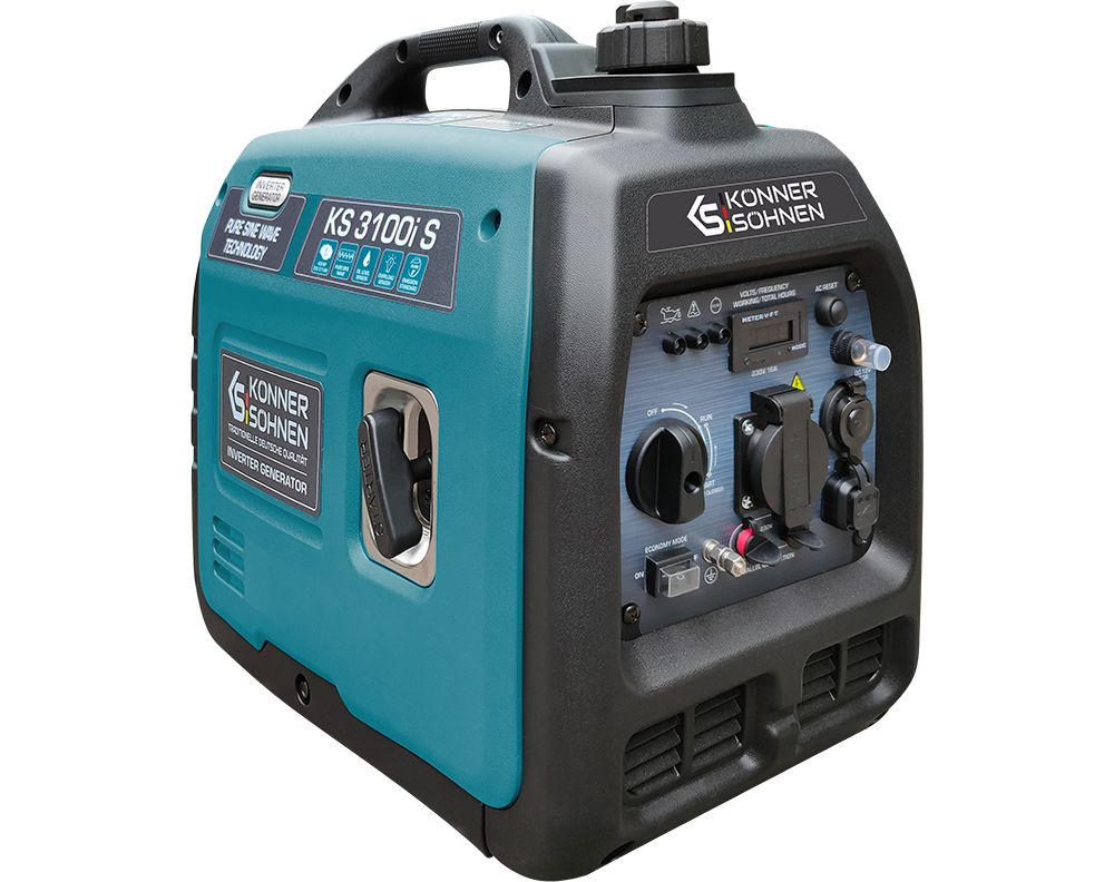 Groupe électrogène-onduleur dans la boîte anti-bruit KS 3100i S