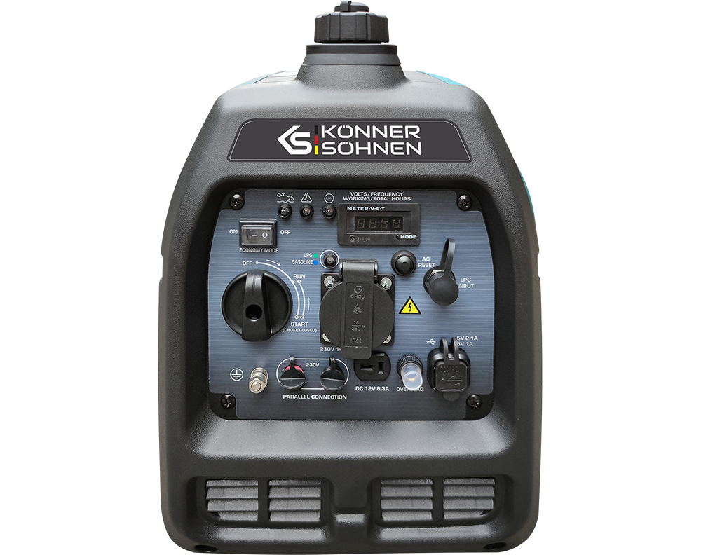 Groupe électrogène à essence-gaz de type inverter KS 3100iG S
