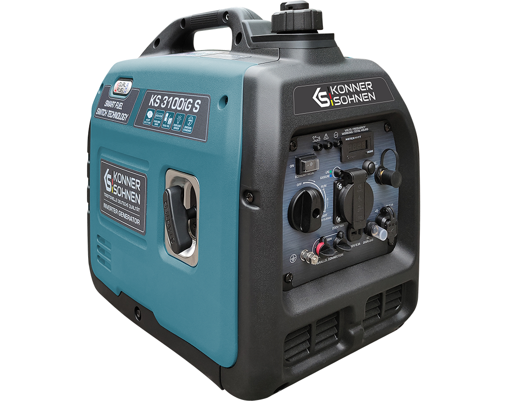 Groupe électrogène à essence-gaz de type inverter KS 3100iG S