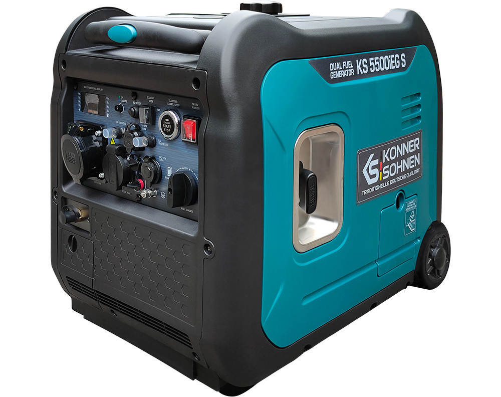 LPG/gasoline inverter generator KS 5500iEG S (Refurbished Good)