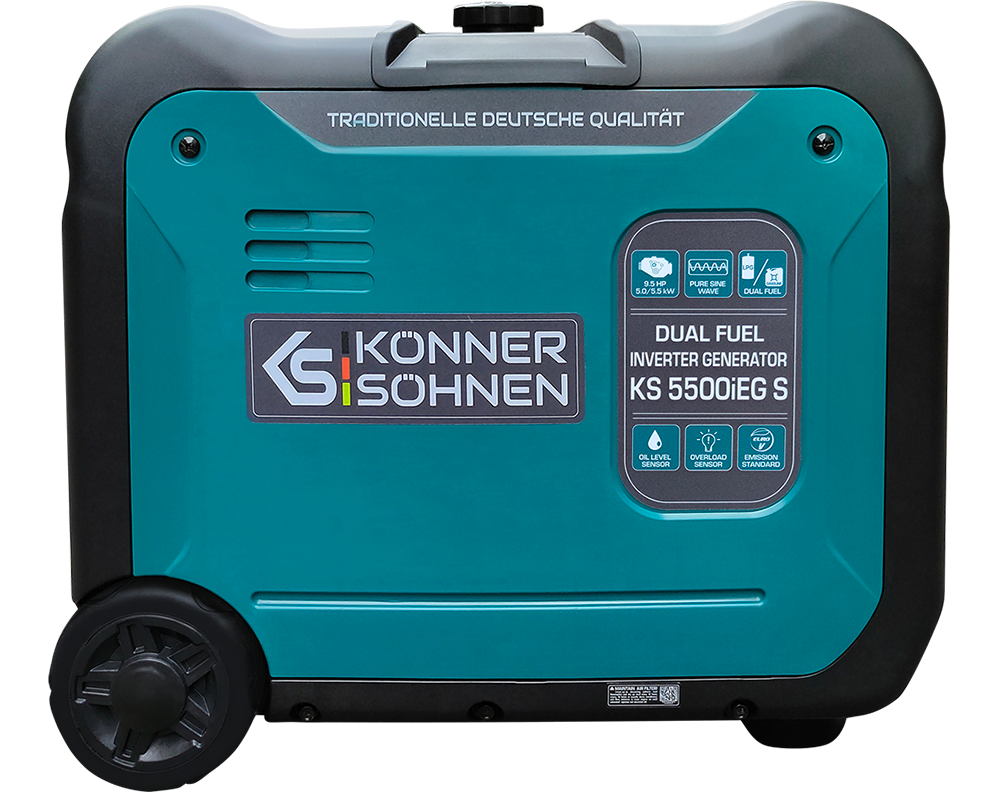 Inwerterowy generator LPG/benzyna KS 5500iEG S