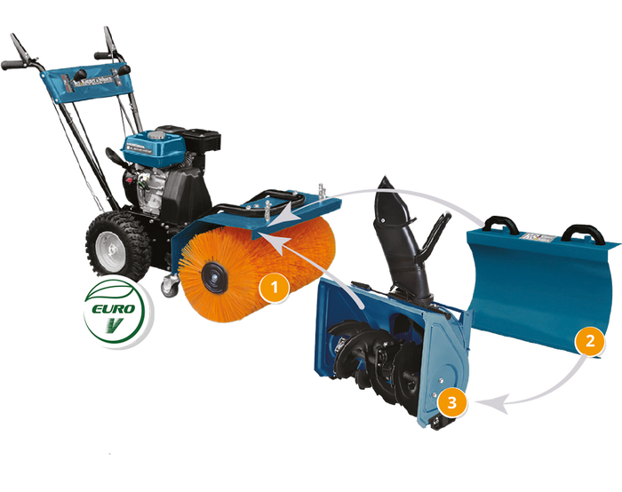 Macchina multifunzione KS 7HP-MFM 60 SET 3 in 1