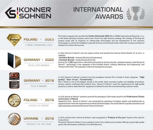 Benzinegenerator "Könner & Söhnen" KS 10000E ATS